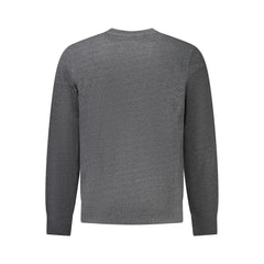 Accademia Militare Grigio Sweatshirt aus recycelter Baumwolle für Herren