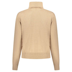 Pepe Jeans Beiger Damenpullover aus Baumwolle