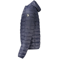 Cavalli Class Blaue Polyester-Herrenjacke