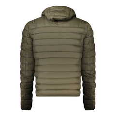 Cavalli Class Grüne Polyester Herrenjacke