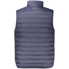 Cavalli Class Blaue Polyester-Herrenjacke