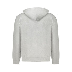 Calvin Klein "Grigio Cotton Men's Sweatshirt with Hood"