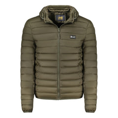 Cavalli Class Green Polyester Men Jacket