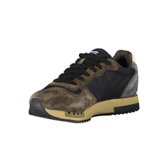Blauer Blue Polyurethan Herren Sneaker