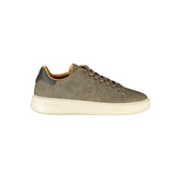 Blauer Grigio Polyurethan-Sneaker für Herren