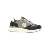 Blauer Grigio Polyurethan-Sneaker für Herren