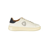 Blauer White Polyester Herren-Sneaker