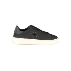 Blauer Nero Leder Herren-Sneaker