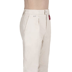 Tramarossa White Cotton Pant