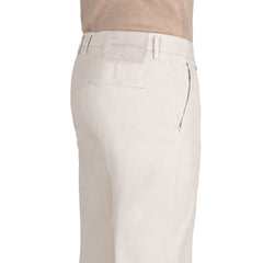 Tramarossa White Cotton Pant