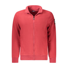 Norwegen 1963 Rotes Polyester-Herren-Sweatshirt