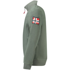 Norwegen 1963 Verde Polyester Herren-Sweatshirt