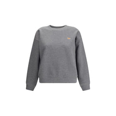 Maison Kitsuné Grau Baumwoll-Sweatshirt