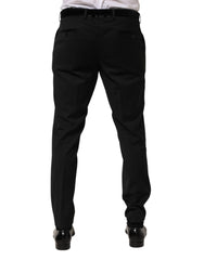 Dolce & Gabbana Schwarze Anzughose aus Wolle für Herren
