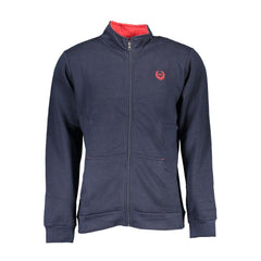 Gianmarco Venturi Blue Polyester Men Sweatshirt