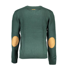 Gianmarco Venturi Grüner Baumwollpullover für Herren