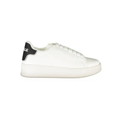 Gaelle Paris Bianco Polyurethan Herren-Sneaker