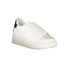 Gaelle Paris Bianco Polyurethan Herren-Sneaker