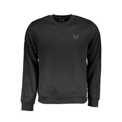 Gianmarco Venturi Herren-Sweatshirt aus schwarzem Polyester