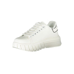 Gaelle Paris weißer Sneaker für Damen aus Polyurethan