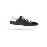 Gaelle Paris Schwarze Sneaker aus Polyurethan für Herren
