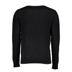 Gianmarco Venturi Black Viscose Men's Sweater