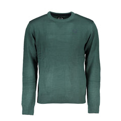 Gianmarco Venturi Grüner Baumwollpullover für Herren