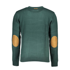 Gianmarco Venturi Grüner Baumwollpullover für Herren
