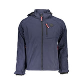 Gianmarco Venturi Blue Polyester Jackets & Coat