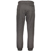 Gianmarco Venturi Gray Cotton Pant