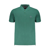 Gianmarco Venturi Green Cotton Polo Shirt