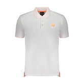 Gianmarco Venturi White Cotton Polo Shirt