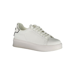 Gaelle Paris Bianco Polyurethan Herren-Sneaker
