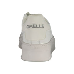 Gaelle Paris Bianco Poliuretano Women Sneaker