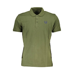 Gianmarco Venturi Green Cotton Polo Shirt