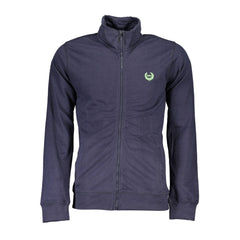 Gianmarco Venturi Blaues Baumwoll-Herren-Sweatshirt