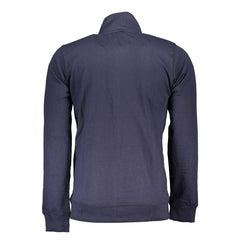 Gianmarco Venturi Blaues Baumwoll-Herren-Sweatshirt