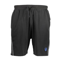 Gianmarco Venturi Black Cotton Men's Sweatpant