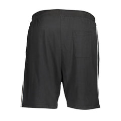 Gianmarco Venturi Black Cotton Men's Sweatpant