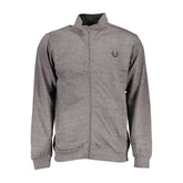 Gianmarco Venturi Gray Cotton Sweatshirt