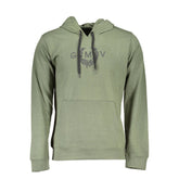 Gianmarco Venturi Green Cotton Sweatshirt