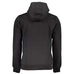 Gianmarco Venturi Nero Herren-Sweatshirt aus Baumwolle
