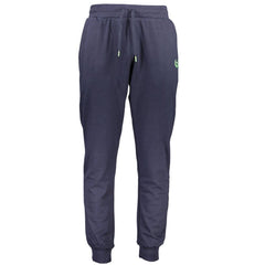 Gianmarco Venturi Blu Herren Sweatpant aus Baumwolle