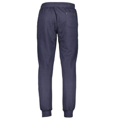 Gianmarco Venturi Blu Herren Sweatpant aus Baumwolle