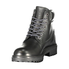 Lumberjack Black Leather Men's Boot