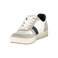 Lumberjack White Polyurethan Herren-Sneaker