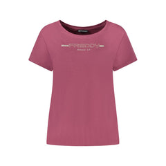 Freddy Viola Cotton Women T-Shirt