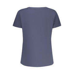Freddy "Blu Cotton Damen T-Shirt mit Strassbesatz"