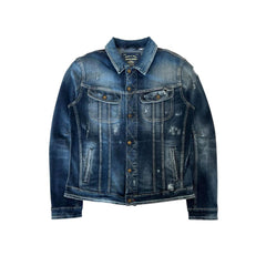 Jack & Jones Blaue Baumwoll-Jeansjacke für Herren