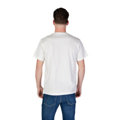 Replay Weißes Baumwoll-T-Shirt